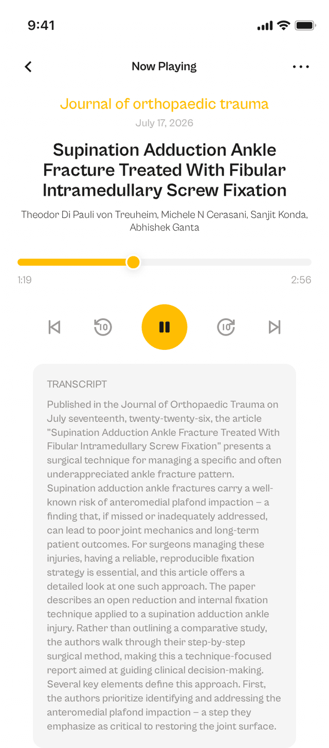 oslr App Interface