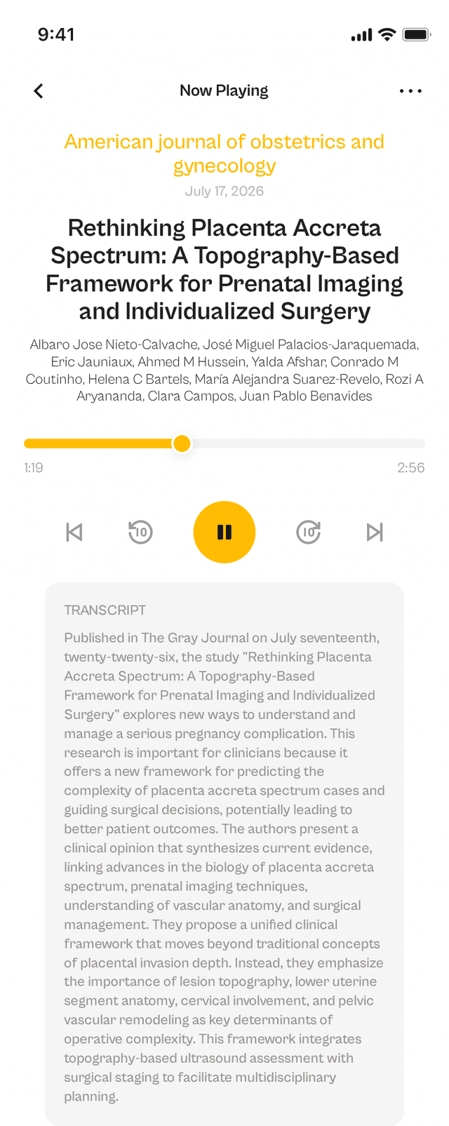 oslr App Interface