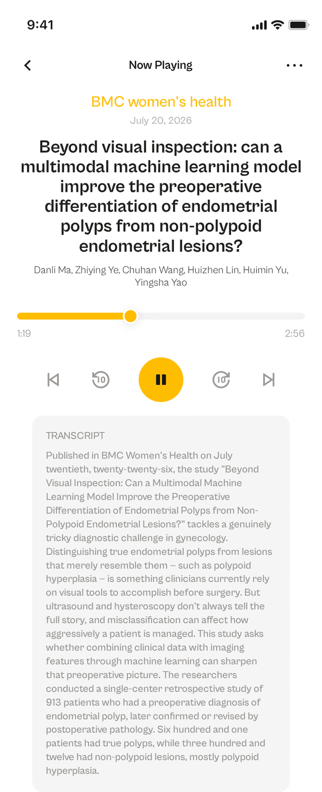 oslr App Interface