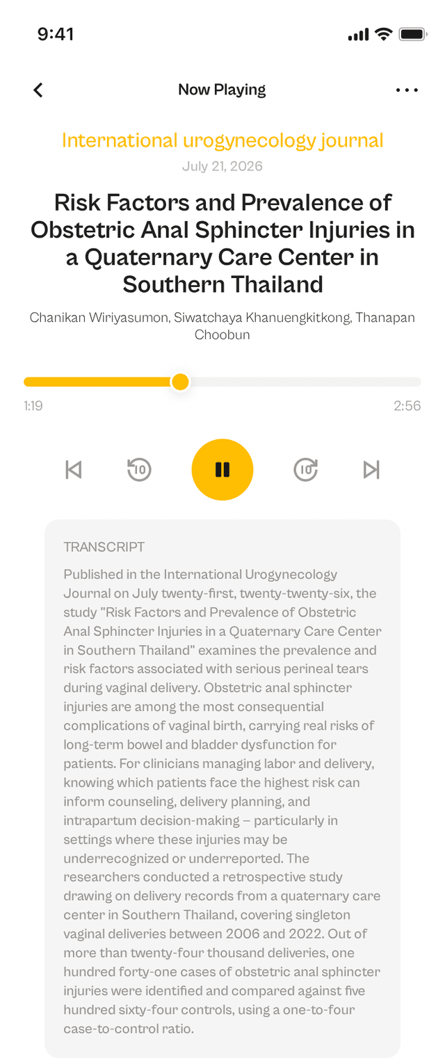oslr App Interface