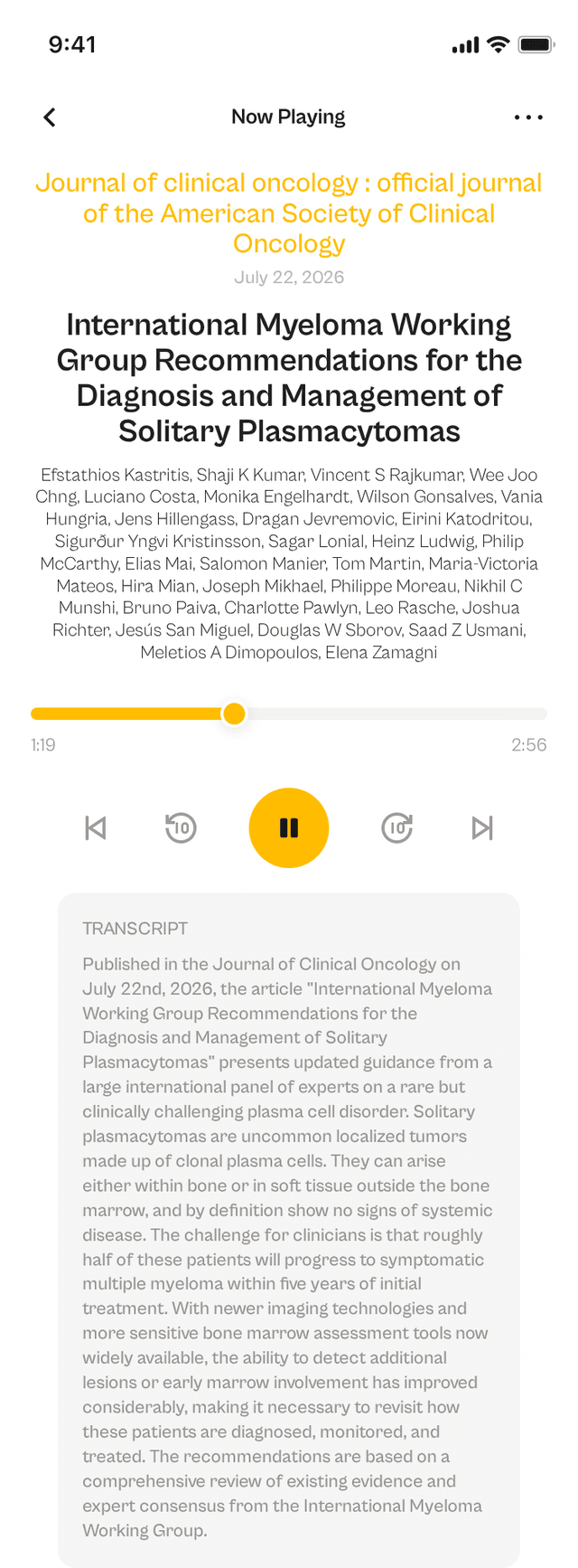 oslr App Interface