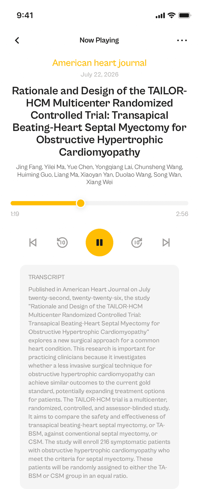 oslr App Interface