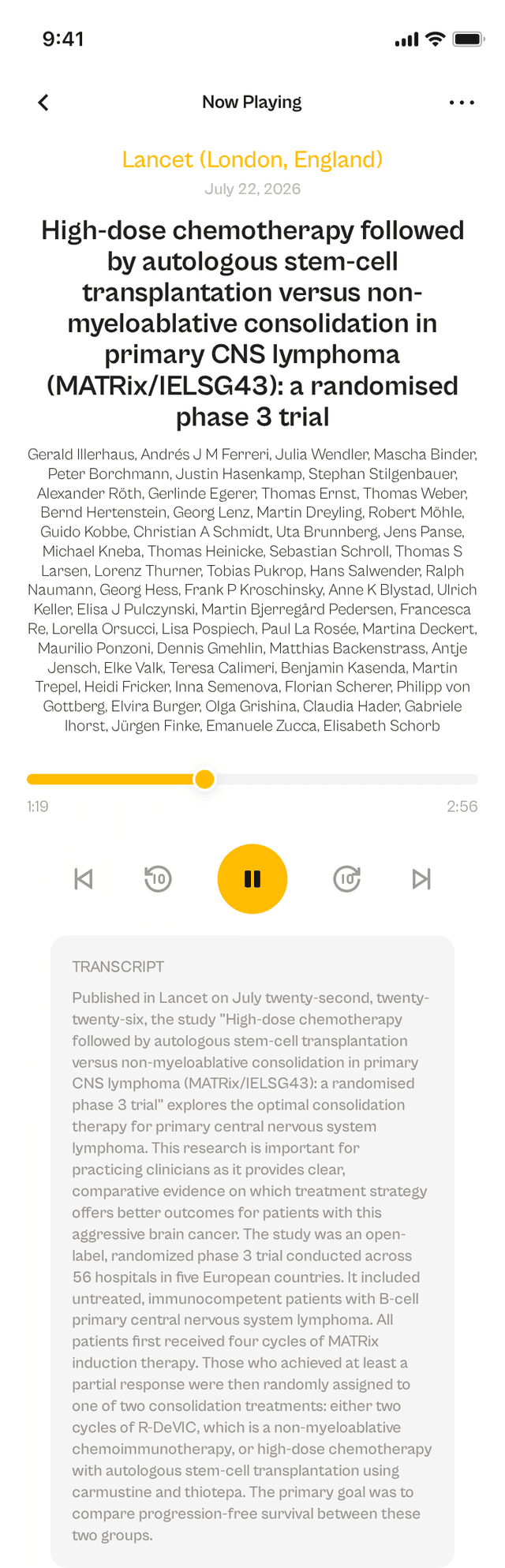 oslr App Interface