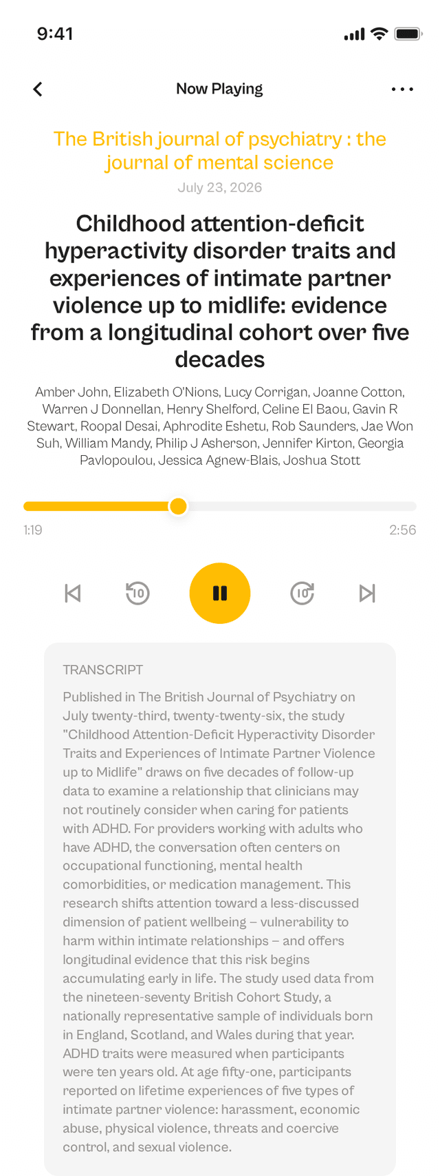 oslr App Interface