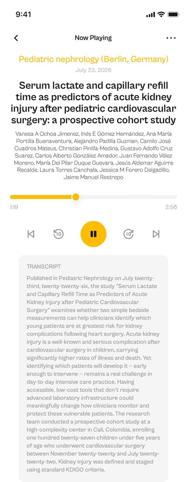oslr App Interface
