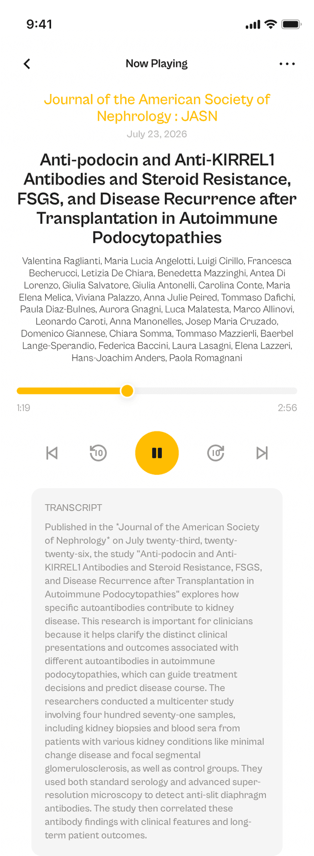 oslr App Interface