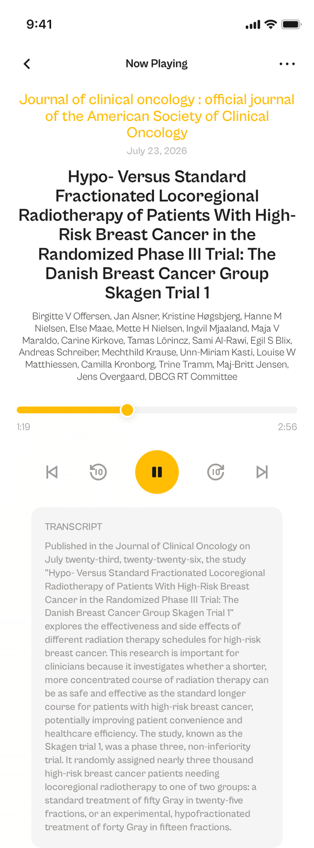 oslr App Interface