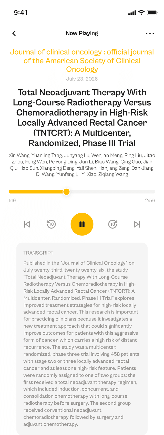 oslr App Interface