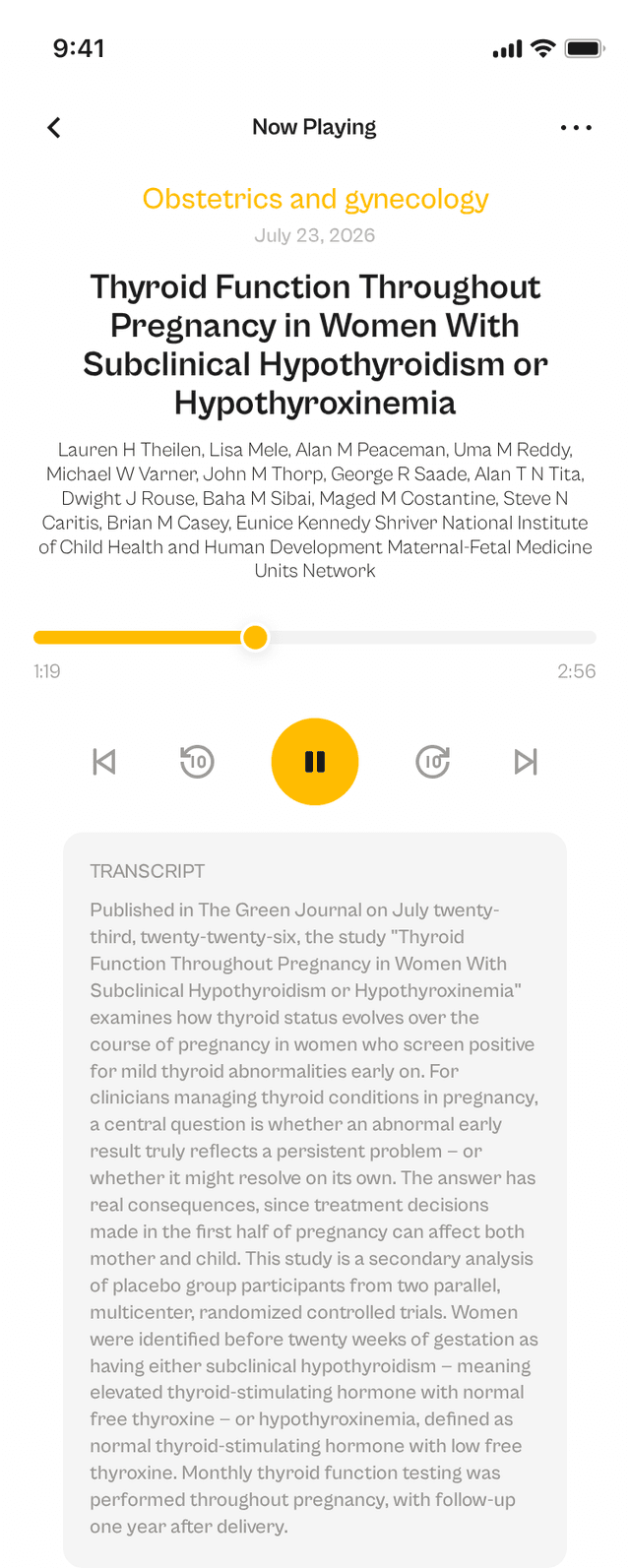 oslr App Interface