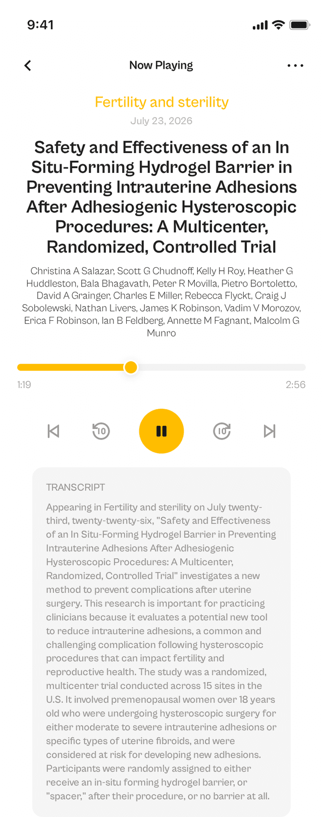 oslr App Interface