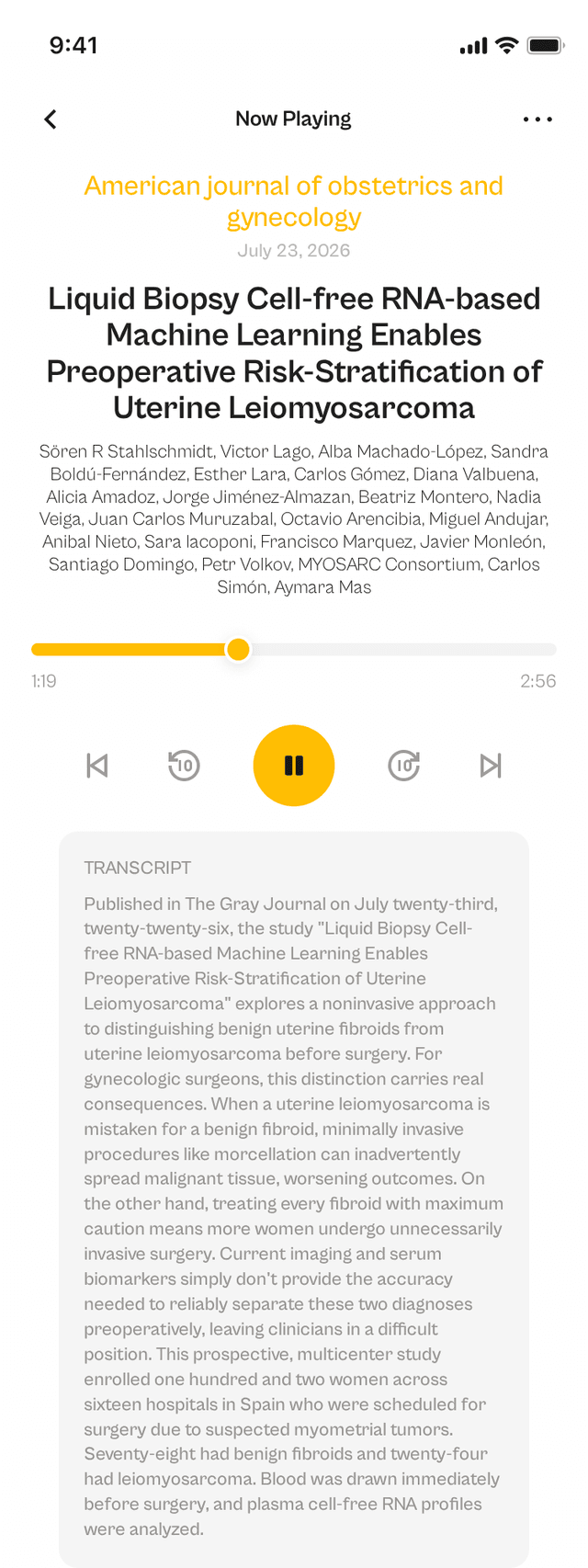 oslr App Interface