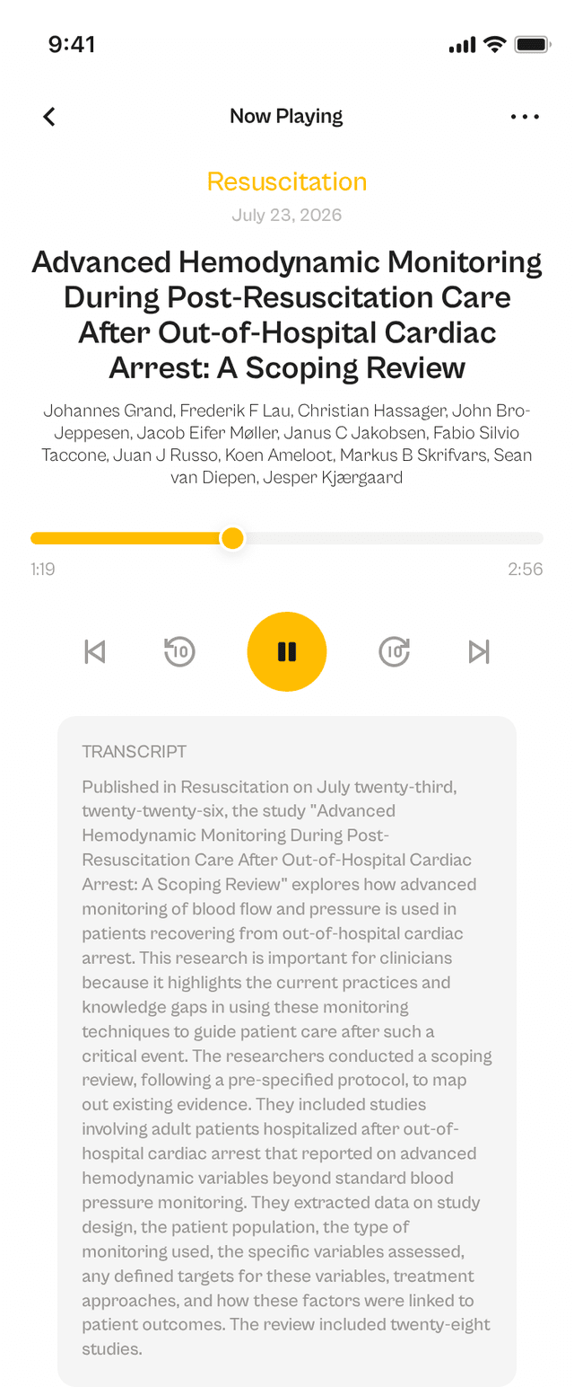 oslr App Interface