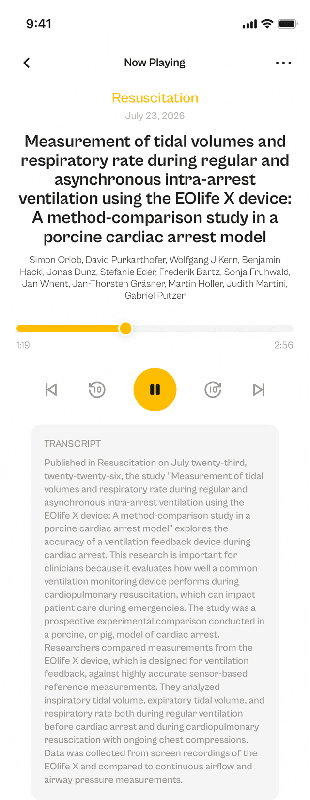 oslr App Interface