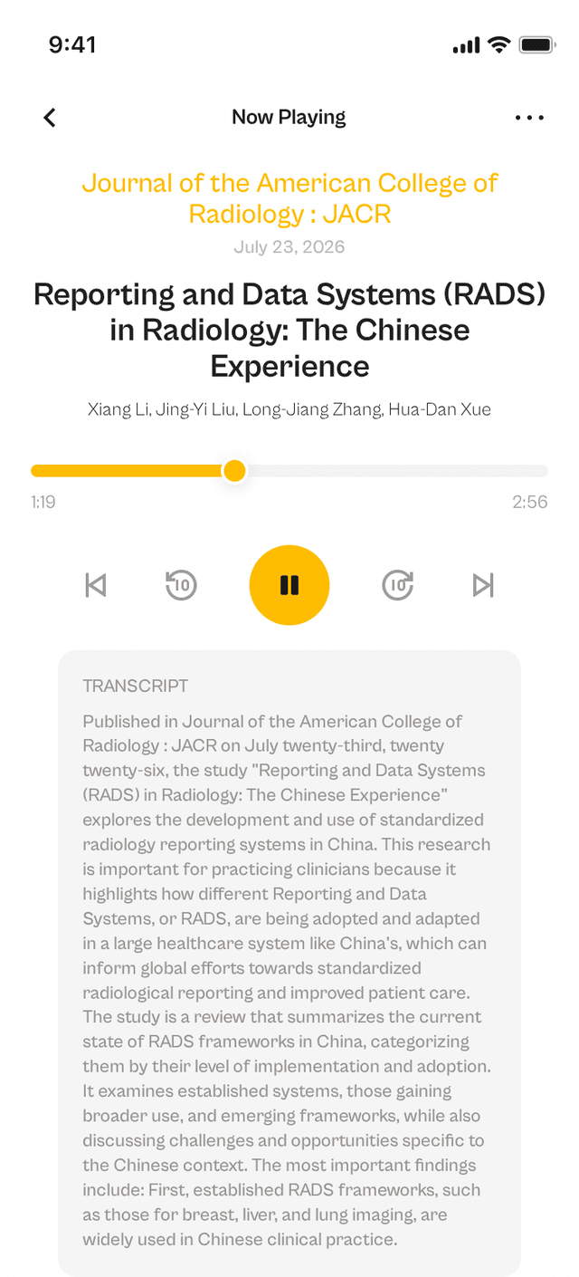 oslr App Interface
