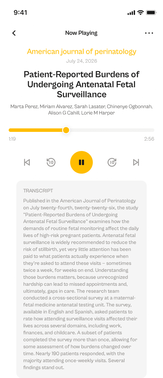 oslr App Interface