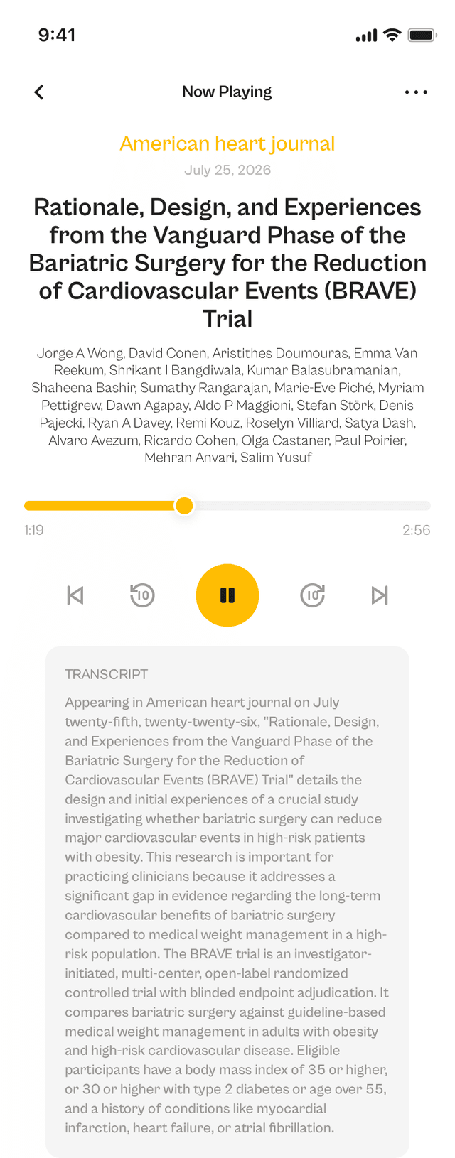 oslr App Interface