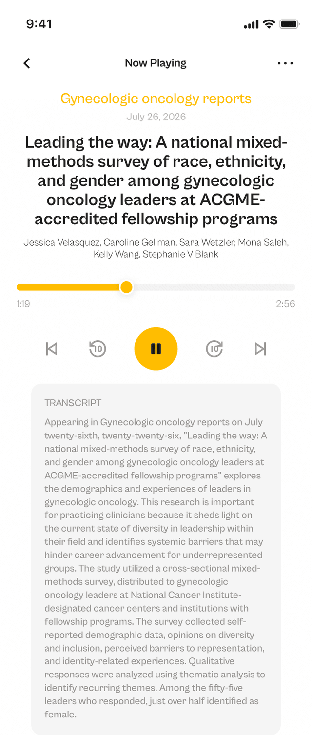 oslr App Interface