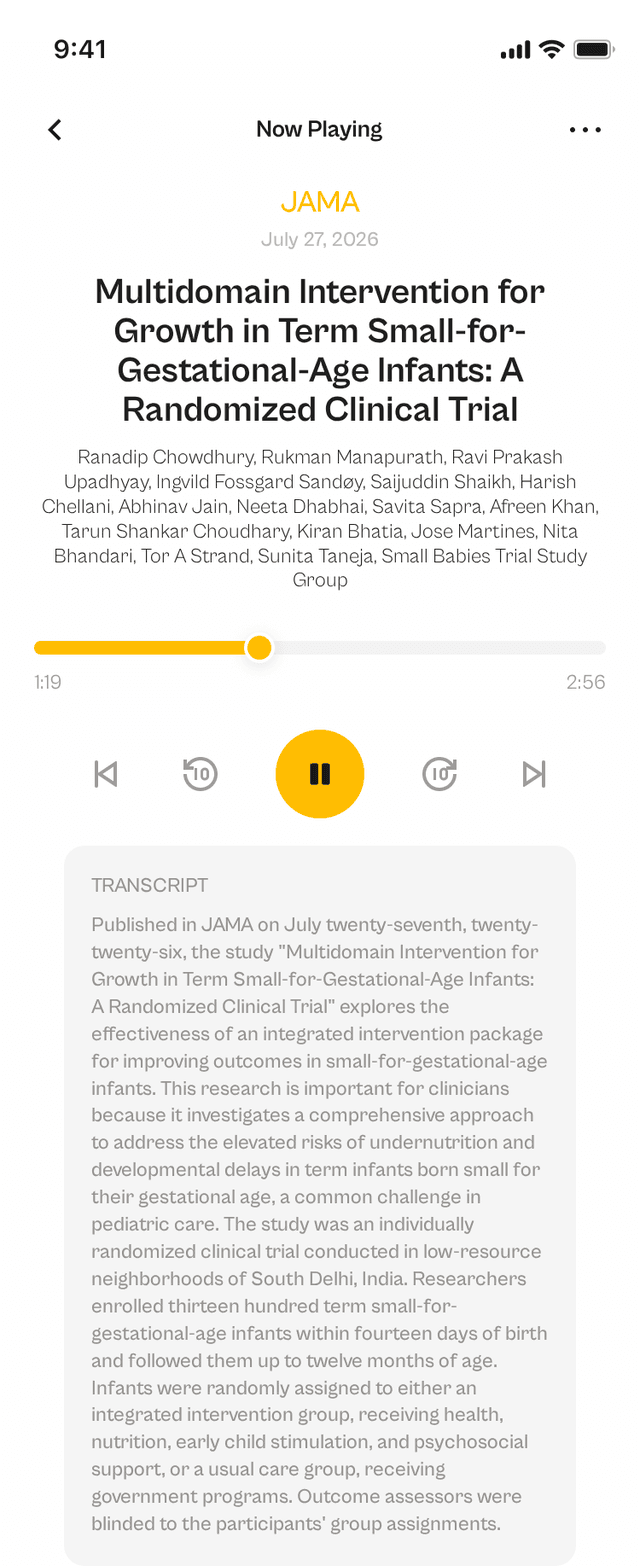 oslr App Interface