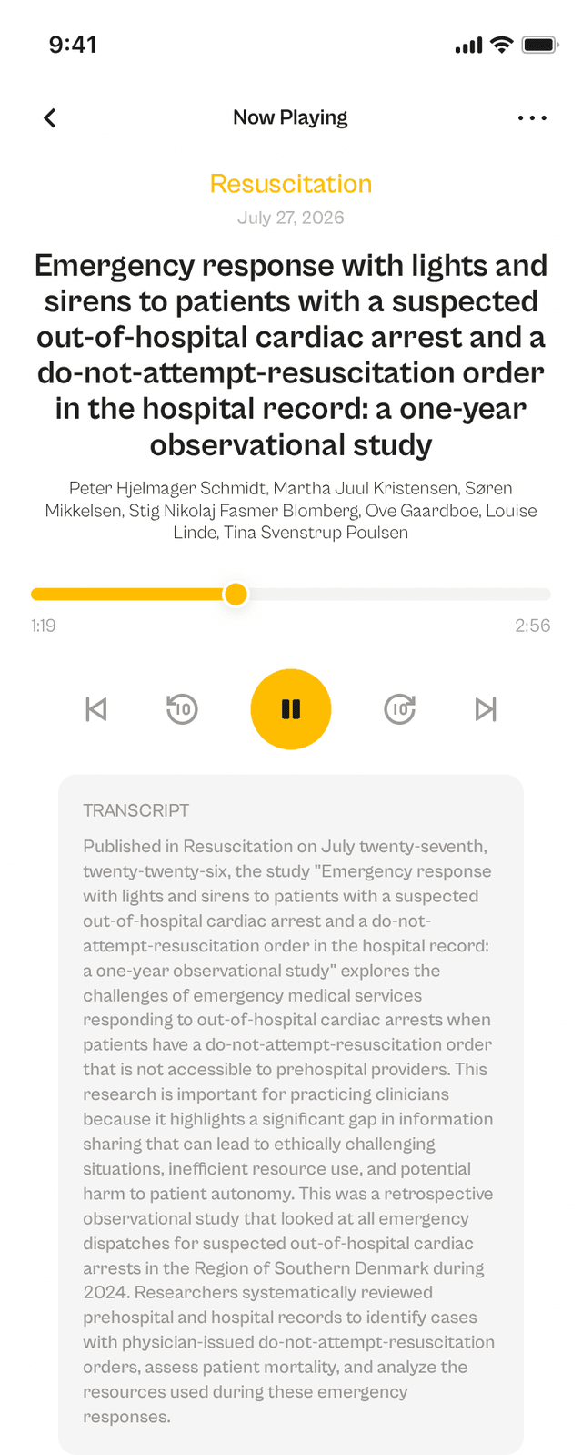 oslr App Interface