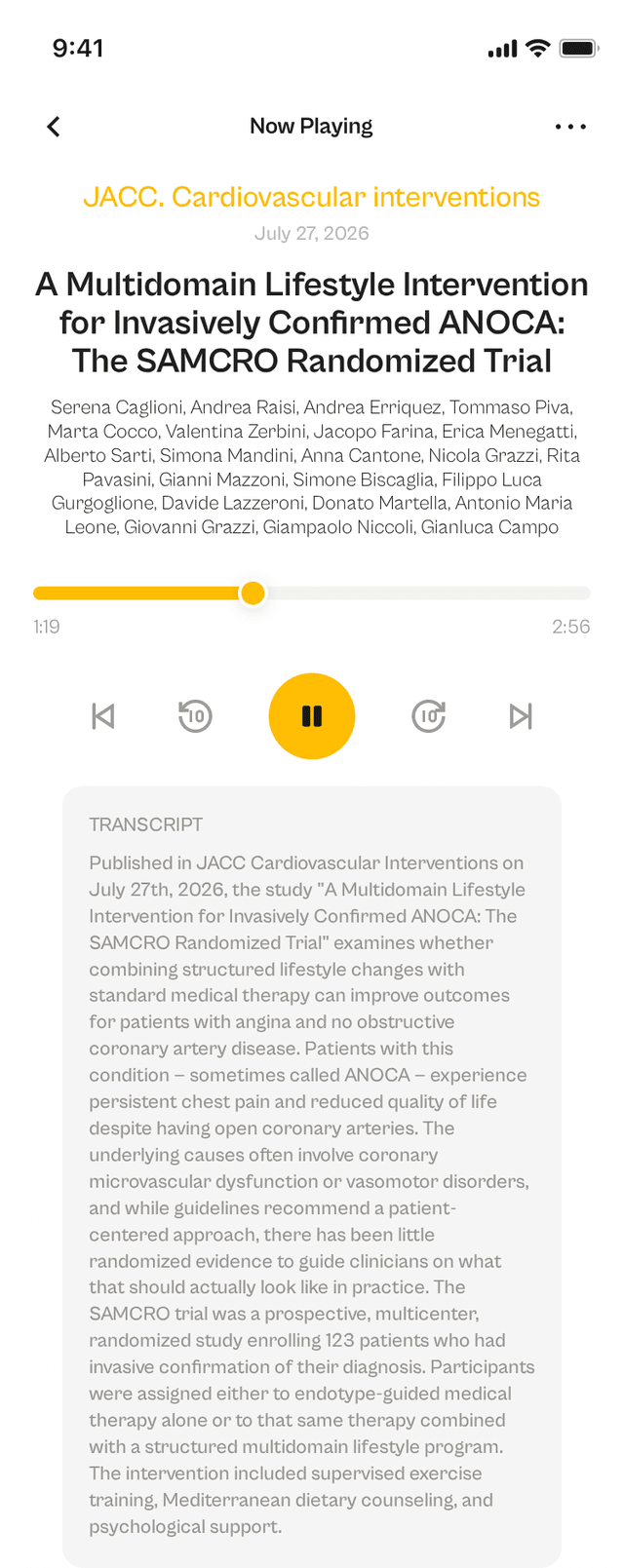 oslr App Interface