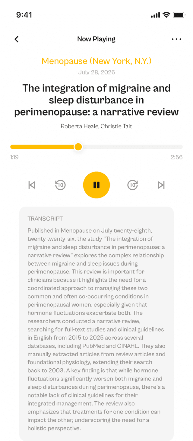 oslr App Interface