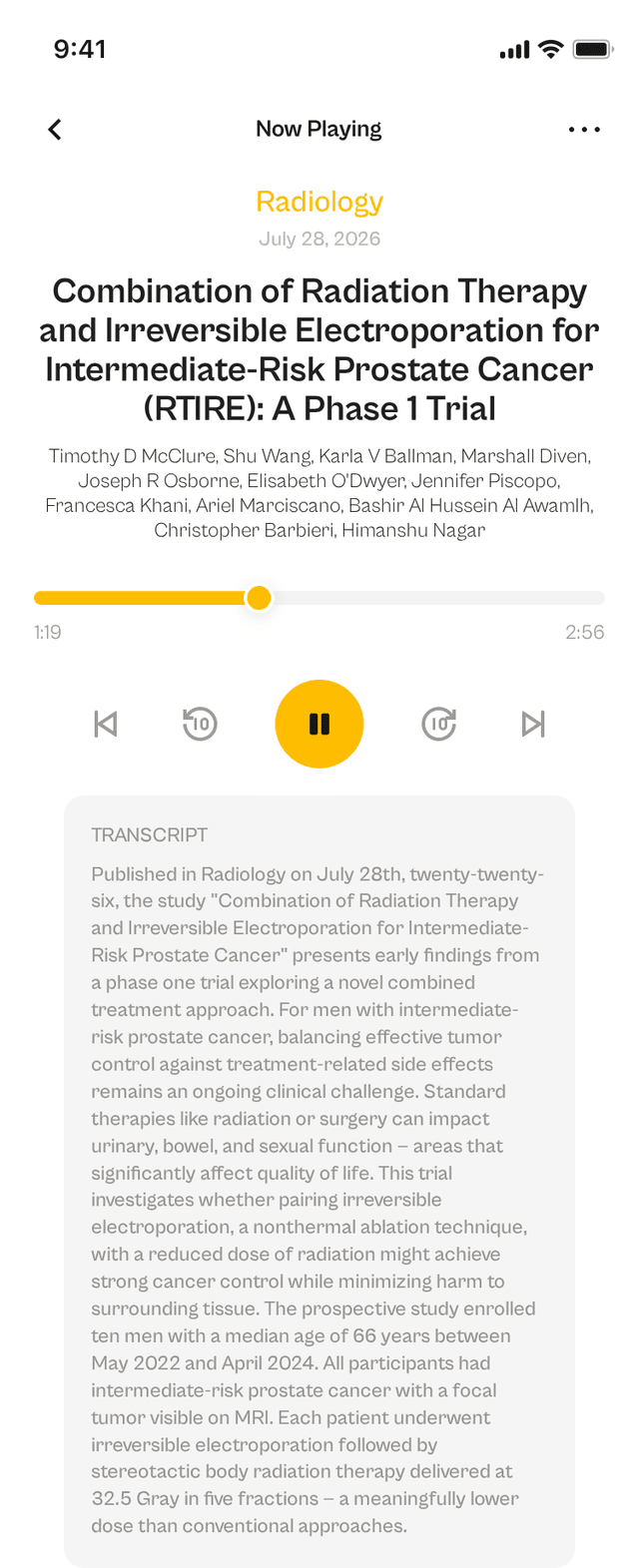 oslr App Interface
