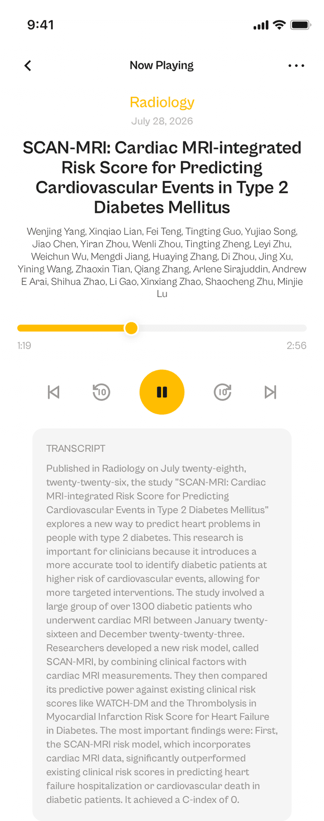 oslr App Interface