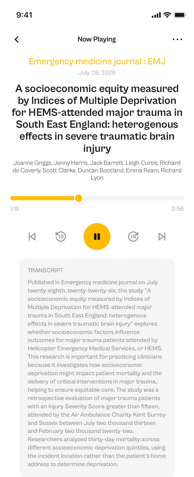 oslr App Interface