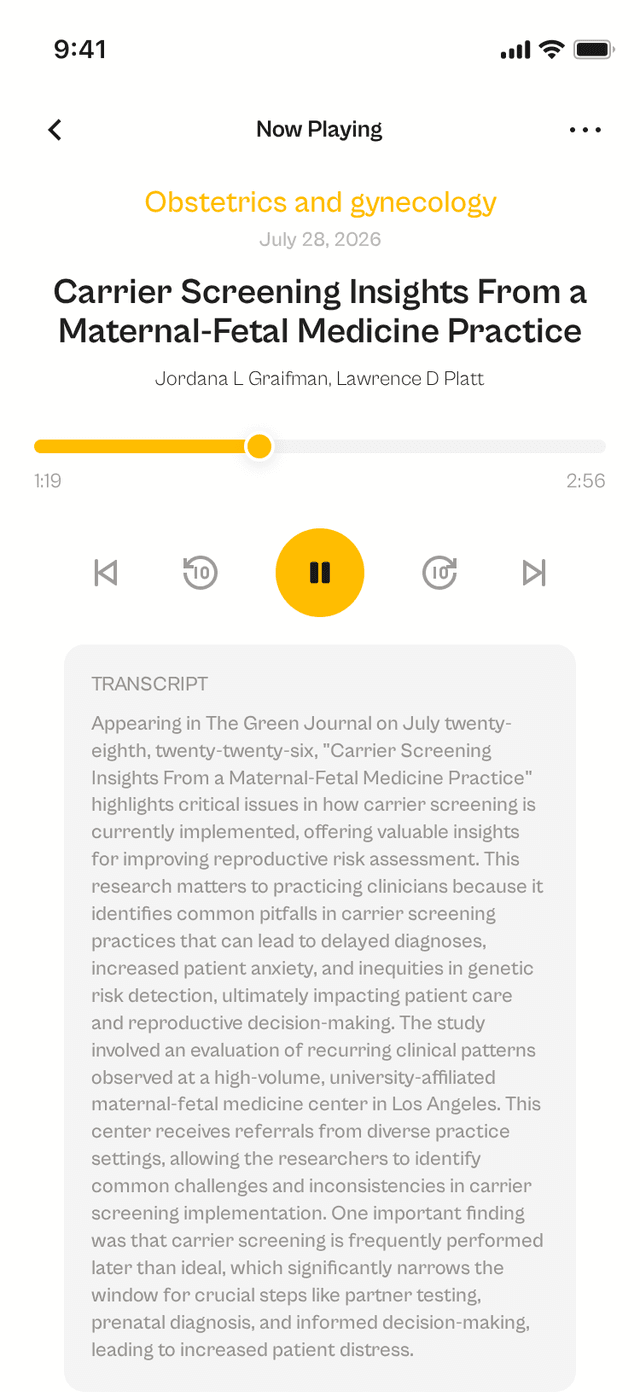 oslr App Interface