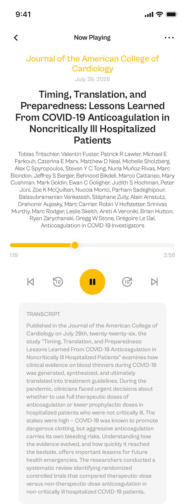 oslr App Interface