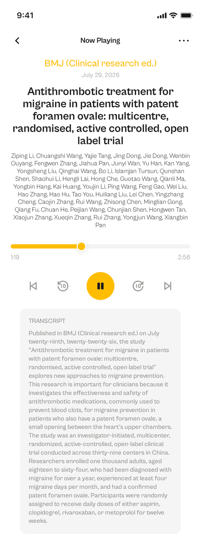 oslr App Interface