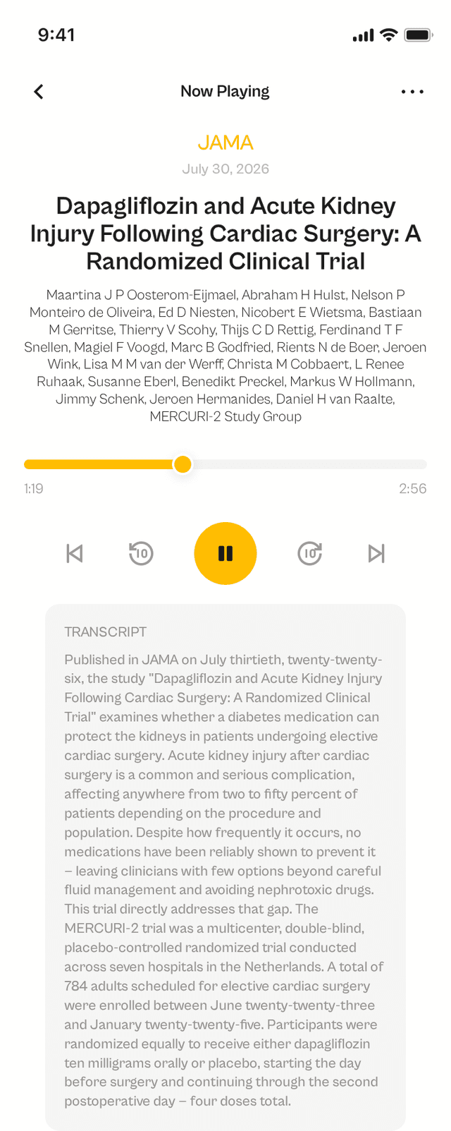 oslr App Interface