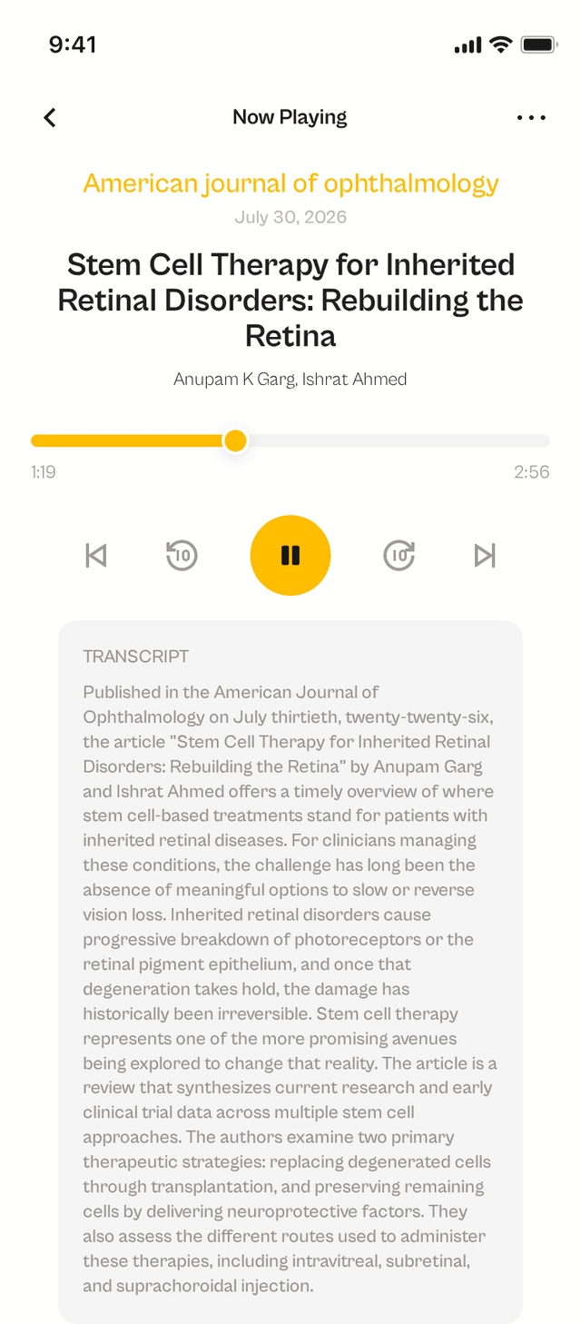 oslr App Interface