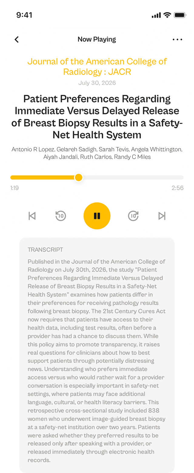 oslr App Interface