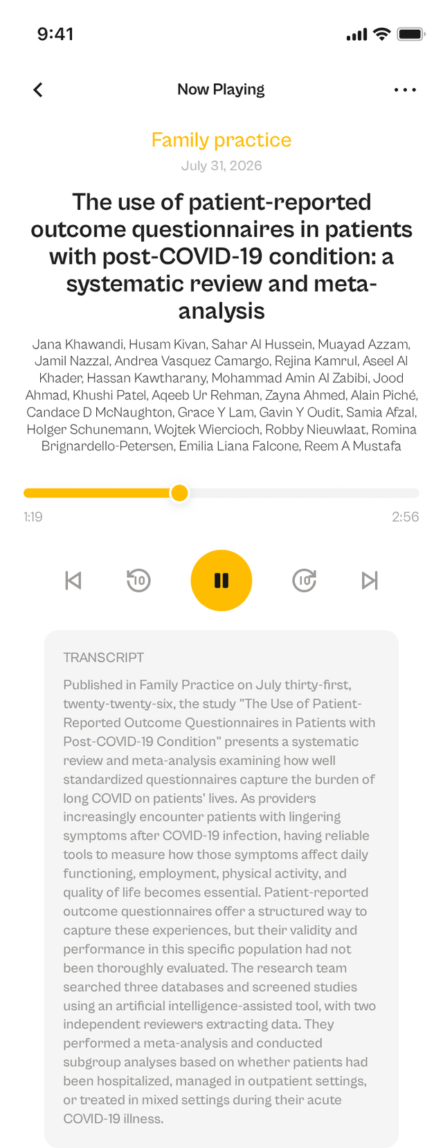 oslr App Interface