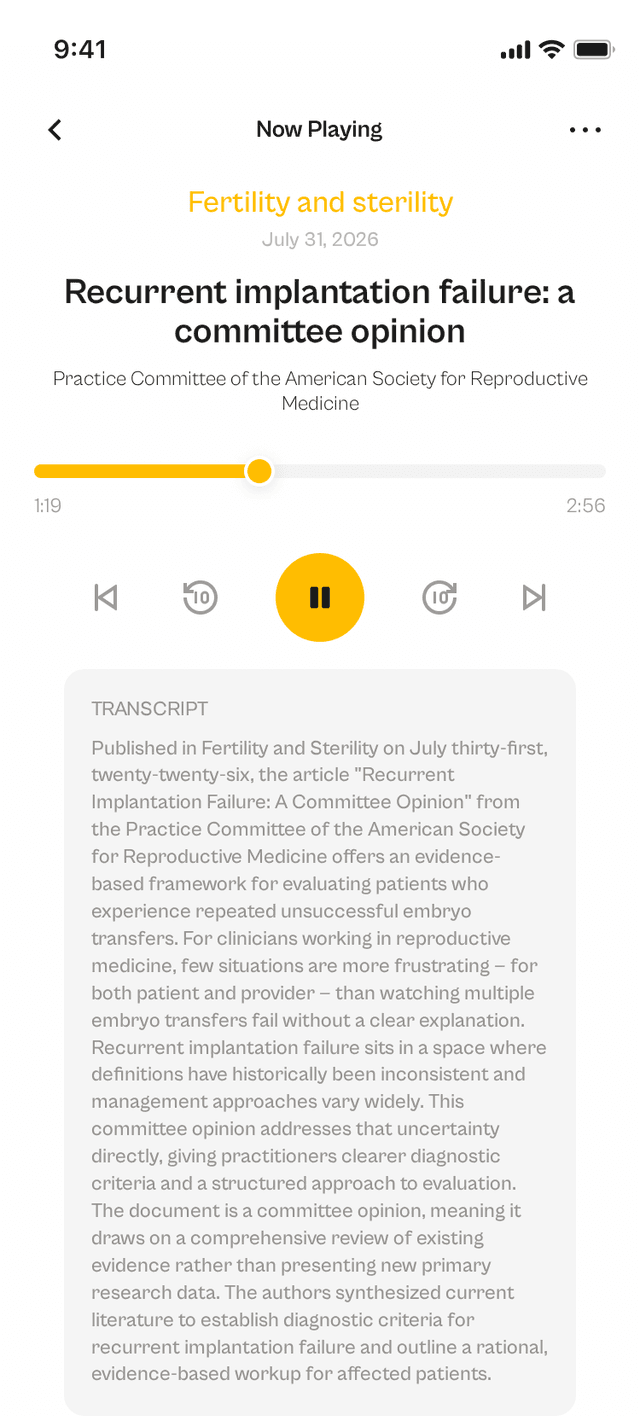 oslr App Interface
