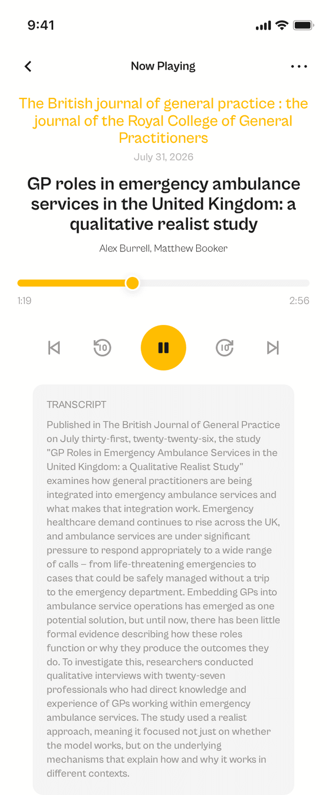 oslr App Interface