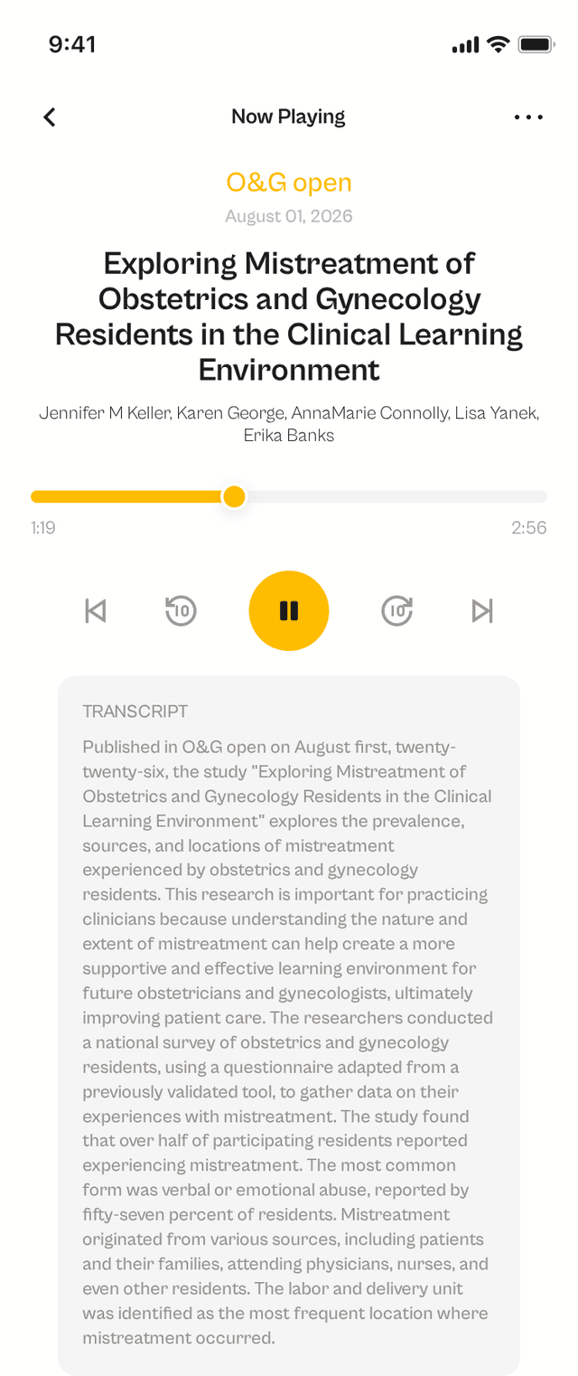 oslr App Interface