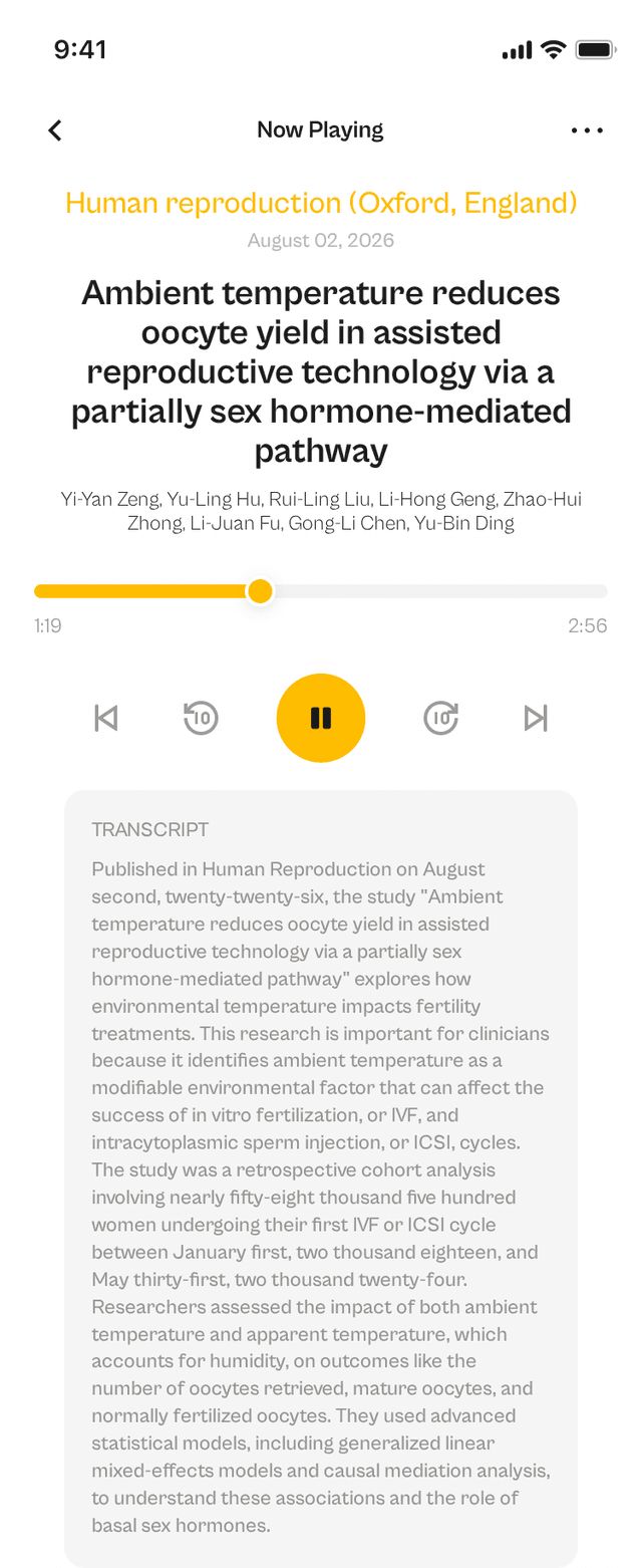 oslr App Interface