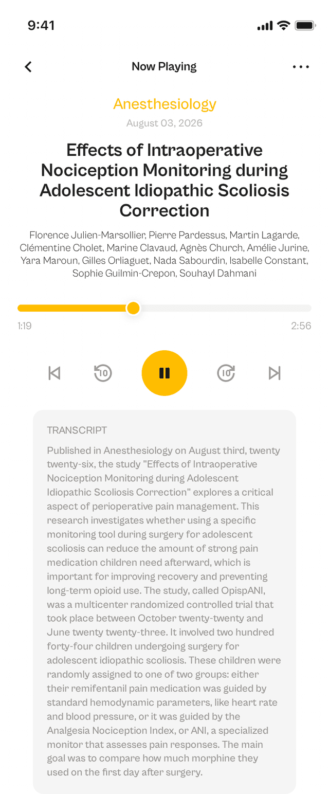 oslr App Interface