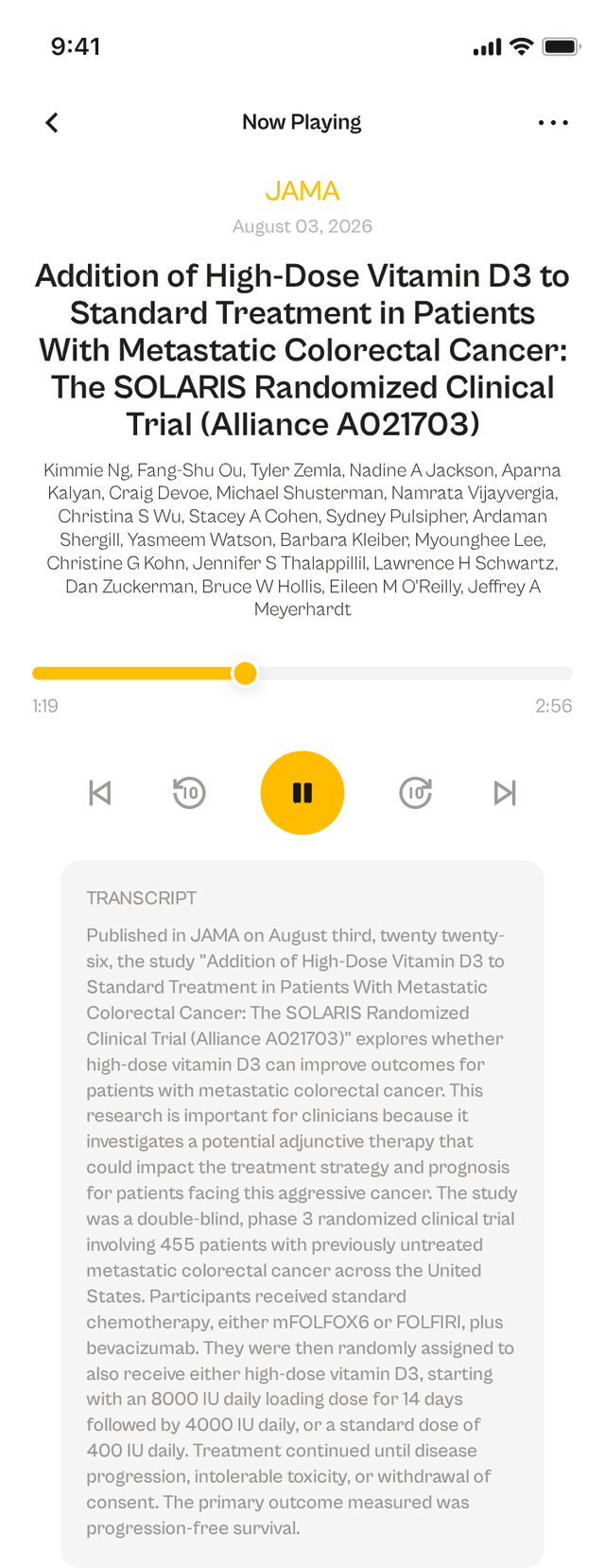 oslr App Interface