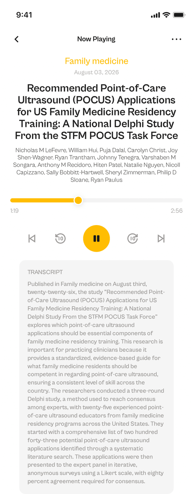oslr App Interface