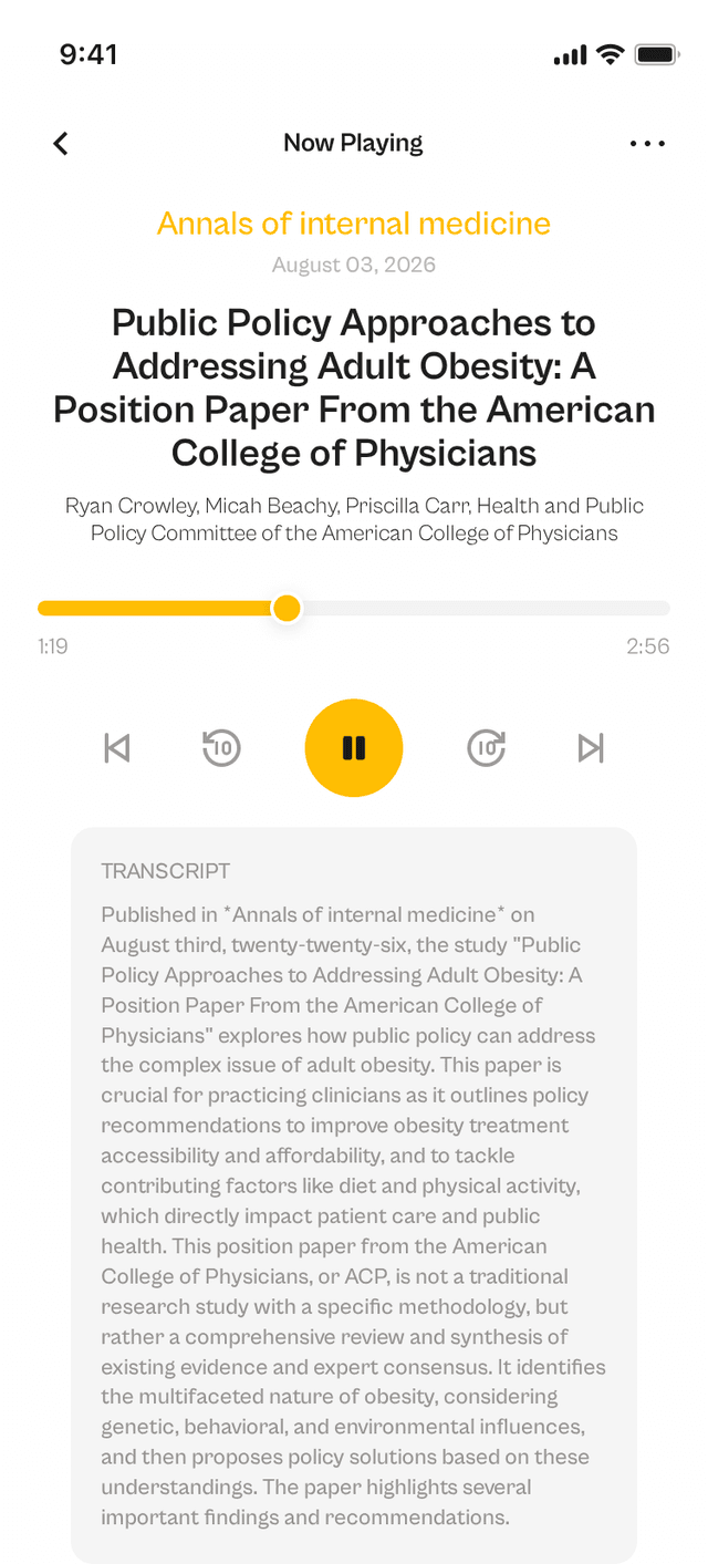 oslr App Interface