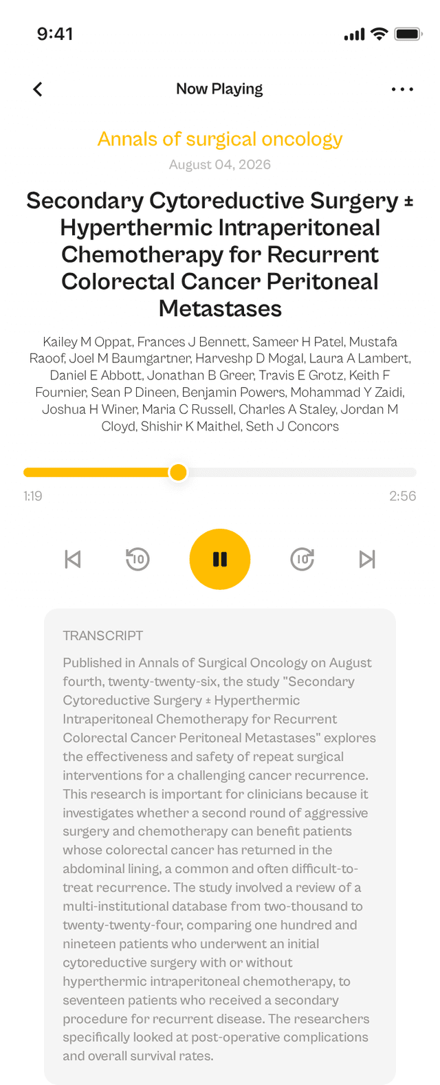 oslr App Interface