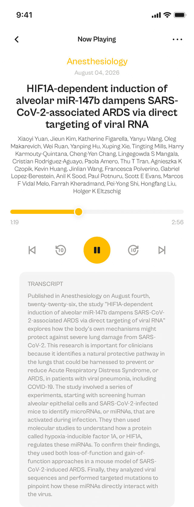 oslr App Interface