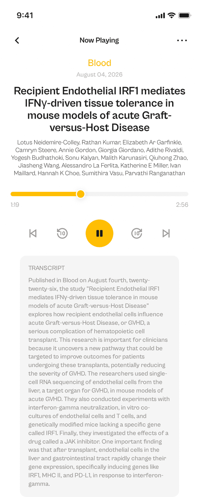 oslr App Interface