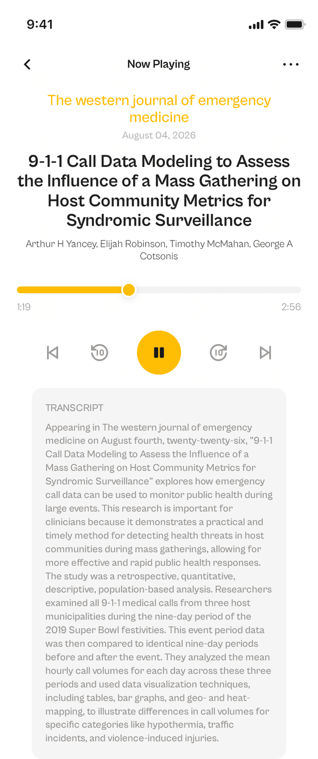 oslr App Interface