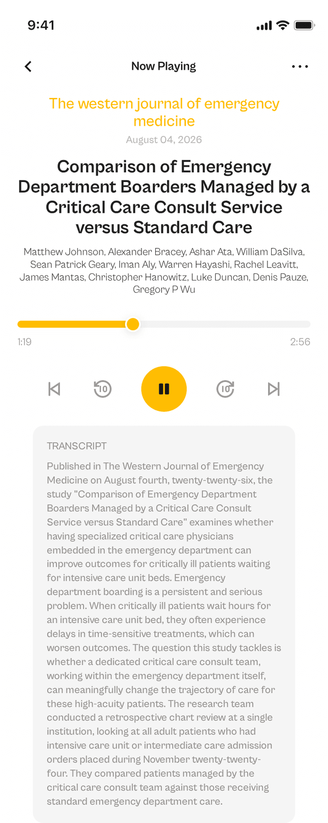 oslr App Interface
