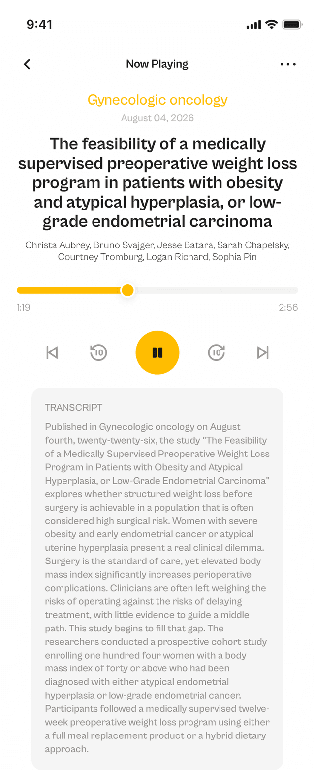 oslr App Interface