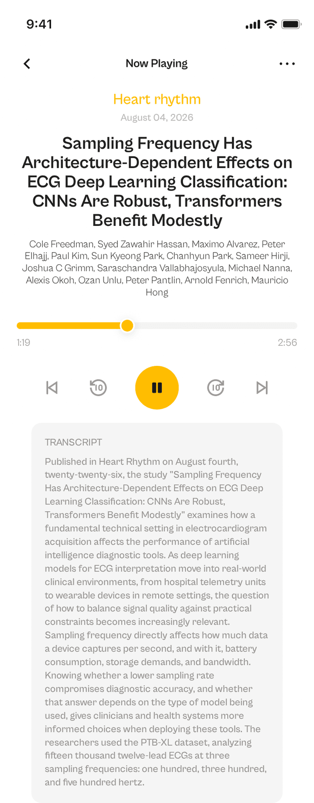 oslr App Interface